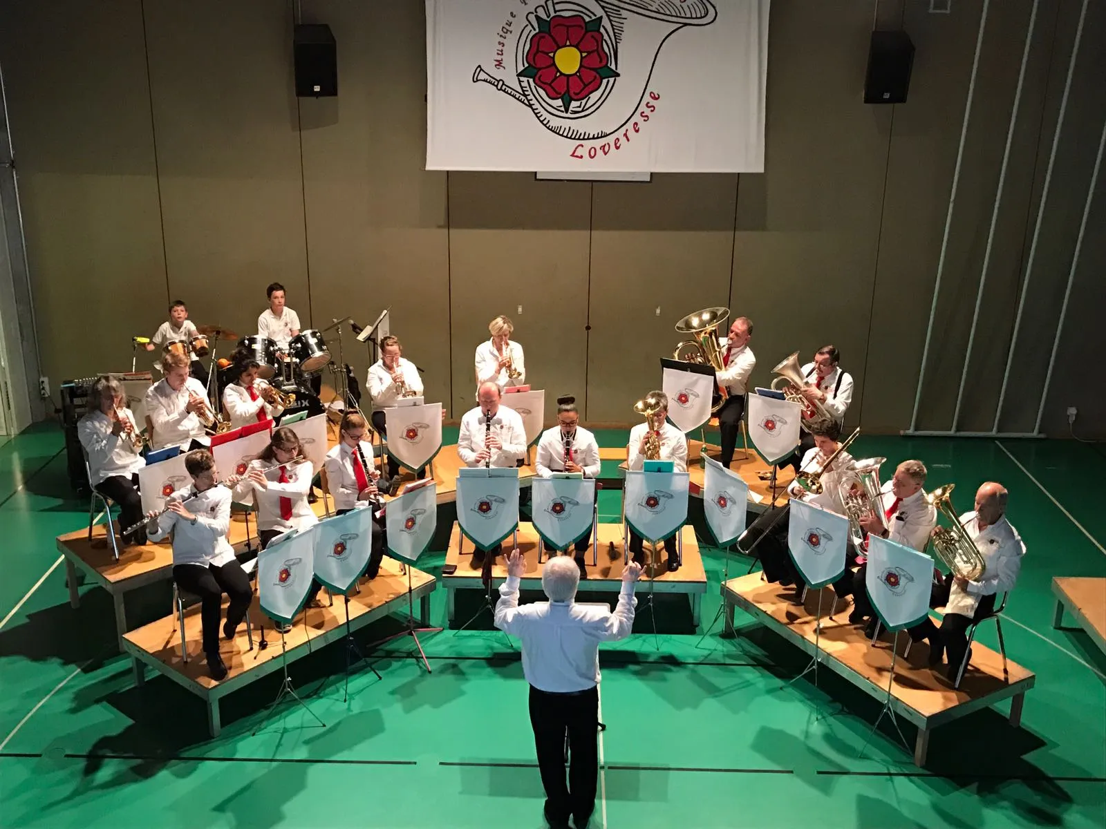 Concert de la fanfare en 2017 - Photographie de Christian Kobel